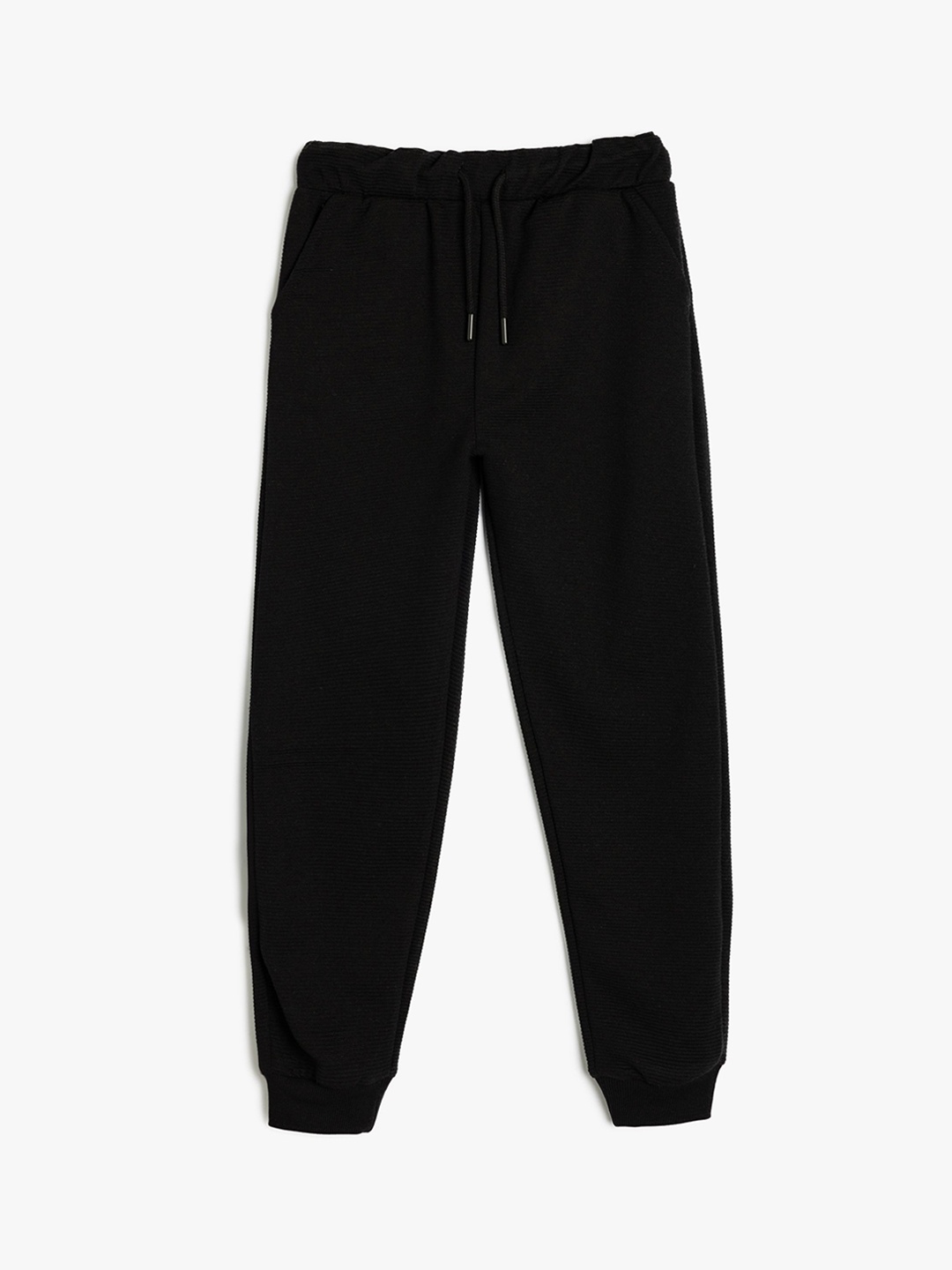 

Koton Boys Ribbed Joggers, Black
