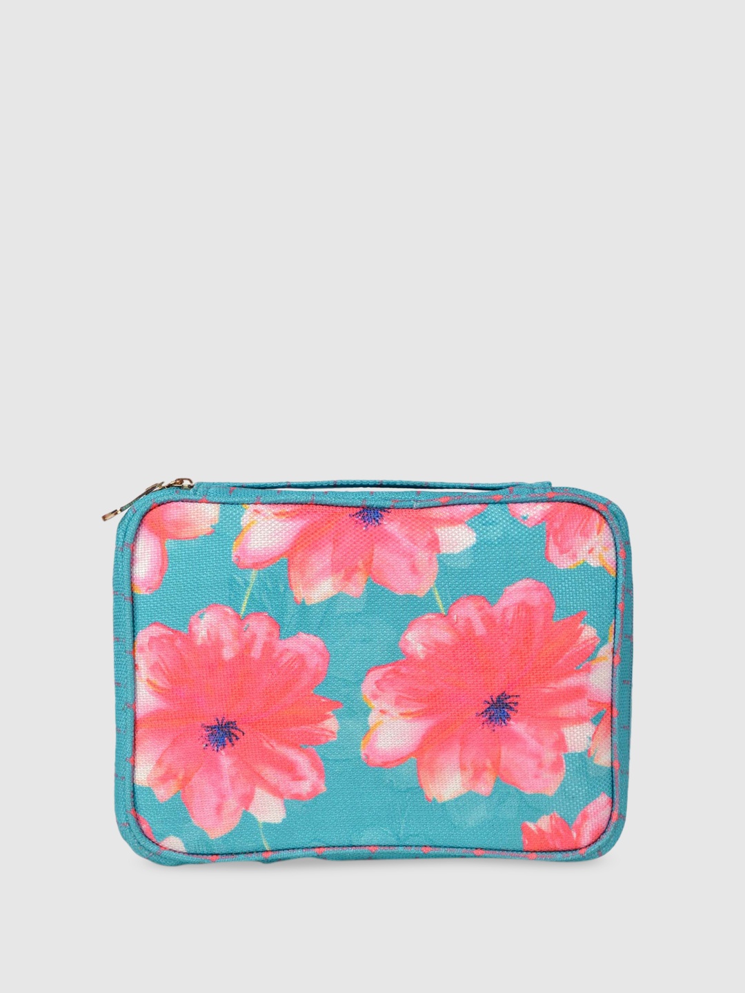 

D'oro Colourblocked Structured Sling Bag with Tasselled, Blue