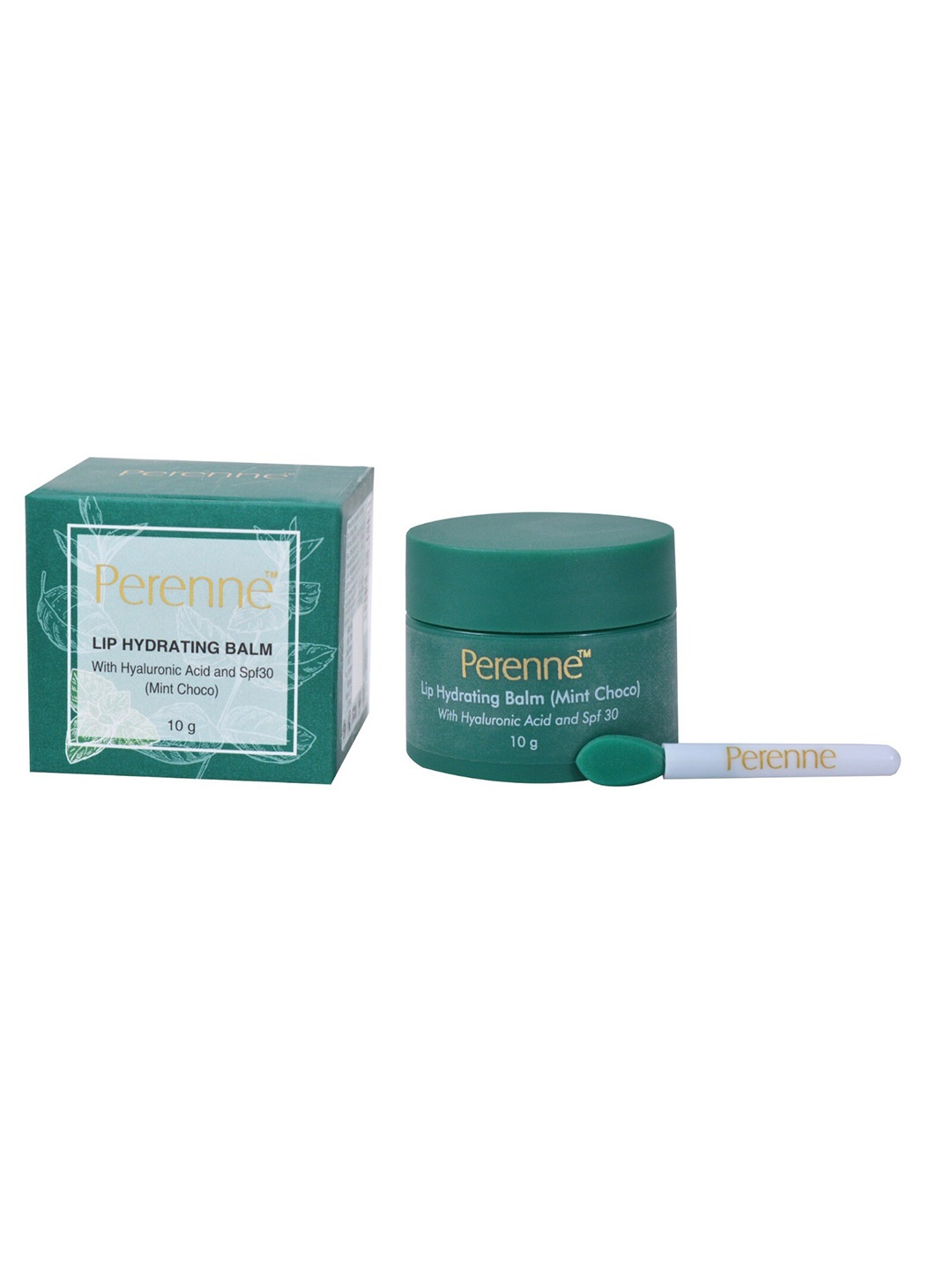 

Perenne Lip Hydrating Balm With SPF 30 - 10g - Mint Choco, Green