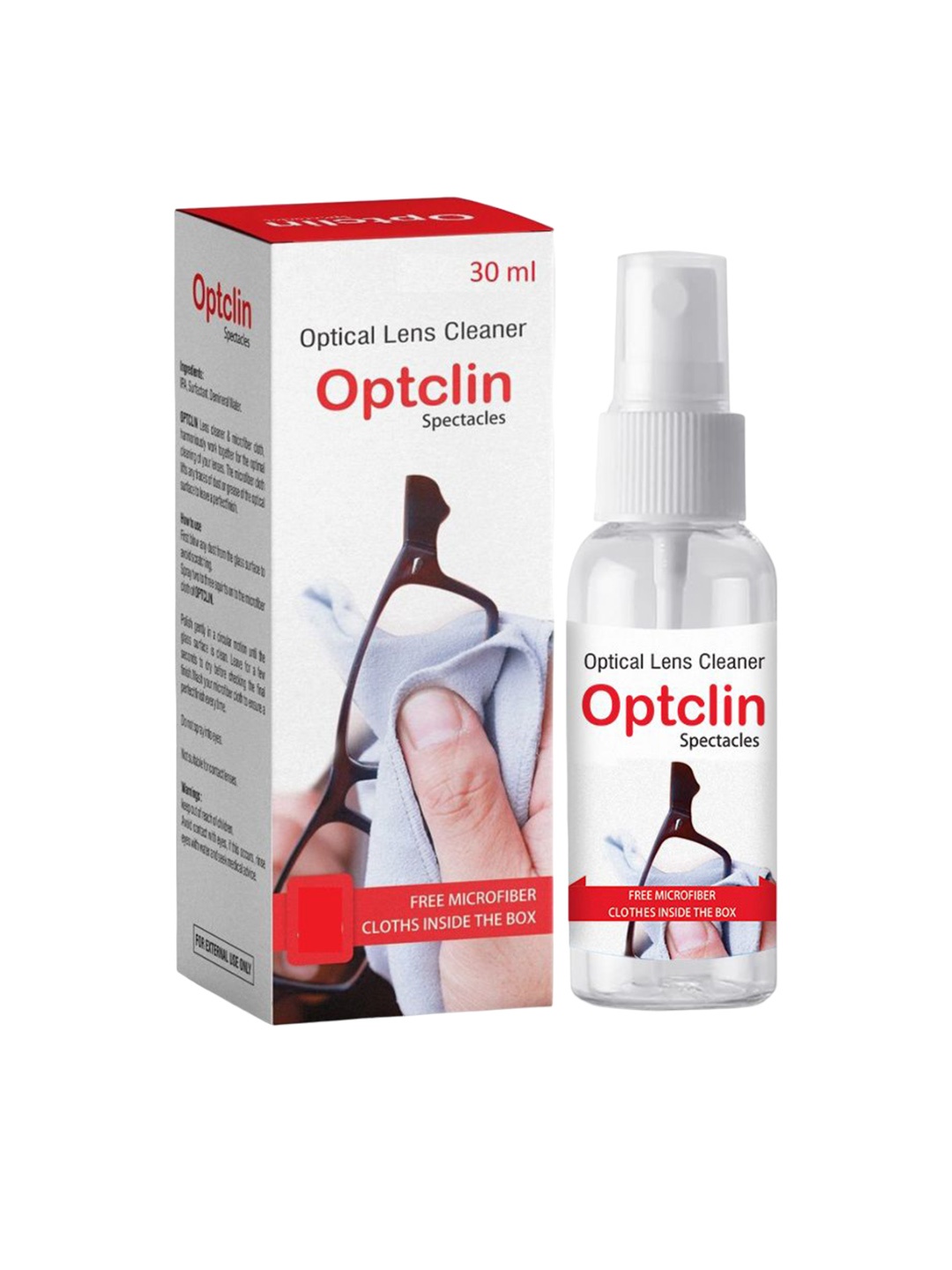 

WestCoast Optical Lens Cleaner-30 Ml, White