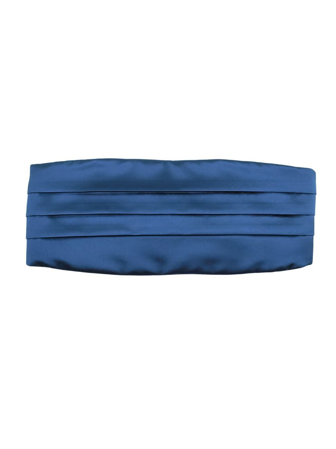 

The Tie Hub Men Satin Cummerbund for Tuxedo, Navy blue