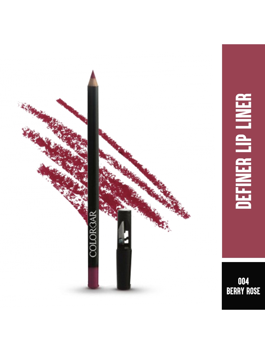 

Colorbar Definer Lip Liner Pencil with Sharpener 1.45 g - Berry Rose 004, Pink