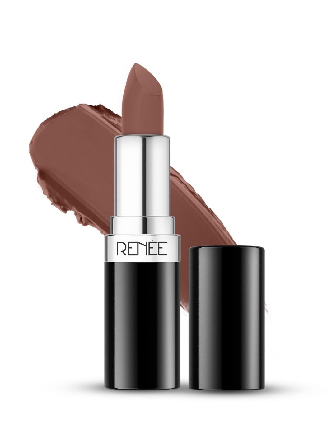 

Renee Stunner Matte Lipstick 4g - Queen Bee S06, Brown