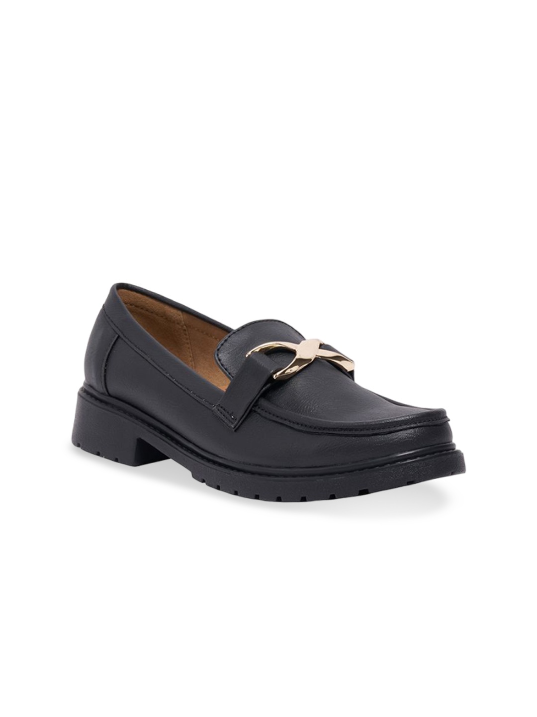 

ERIDANI Mirayaa Chunky Loafers, Black