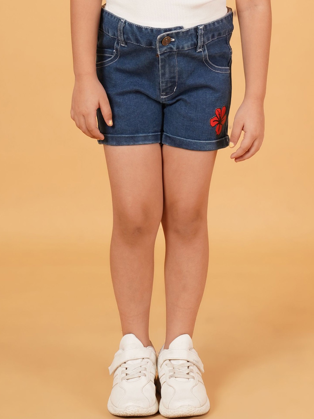 

Creative Kids Girls Denim Shorts, Navy blue