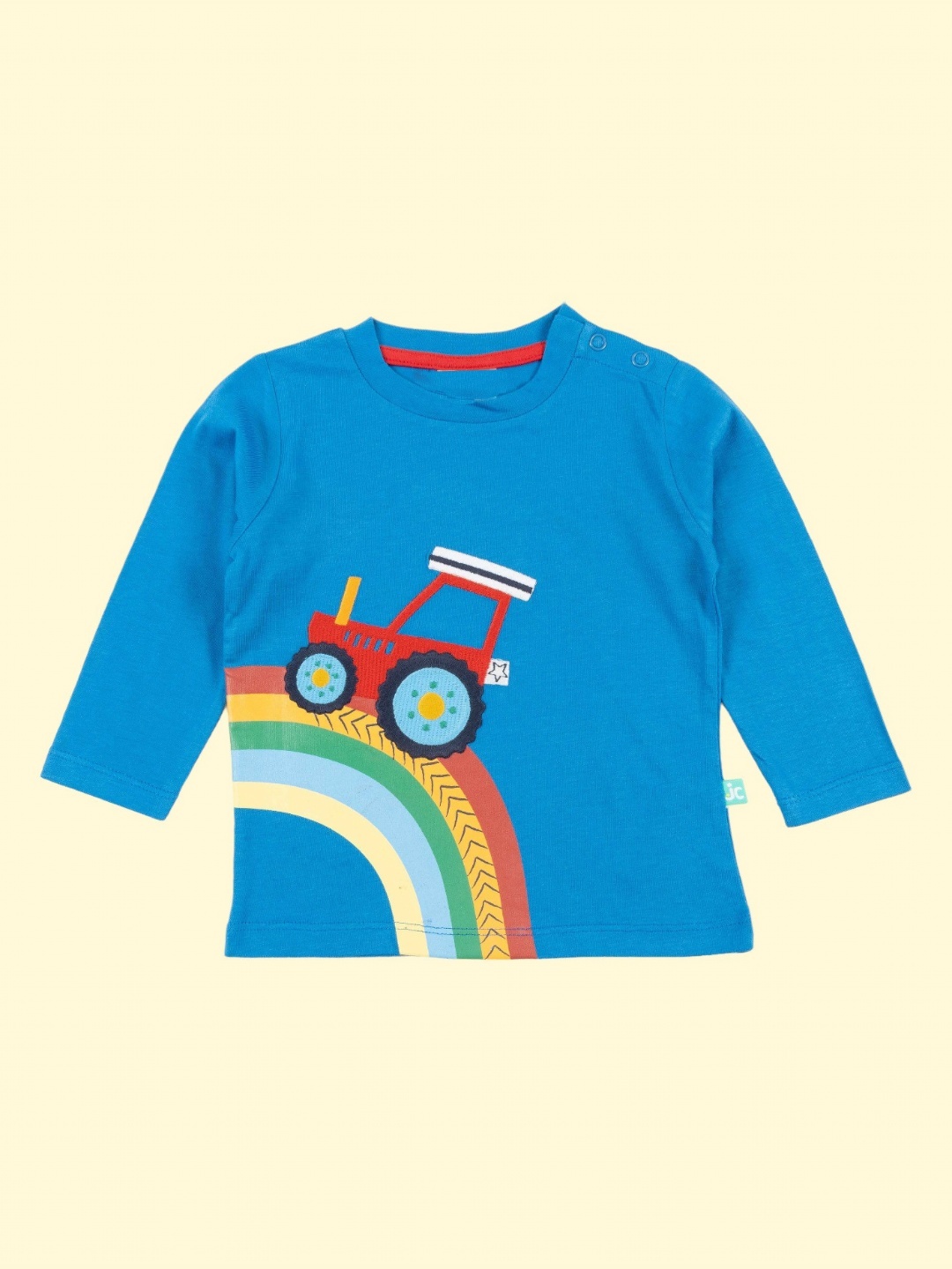 

BAESD Boys Striped Applique T-shirt, Blue