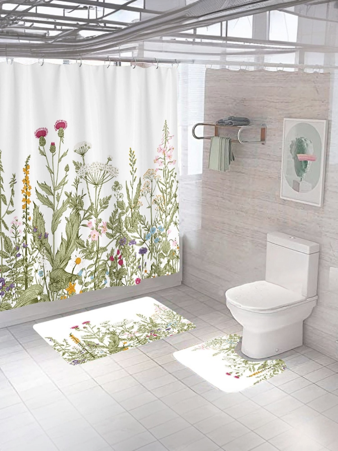 

The Better Home White & Green Long Door Core