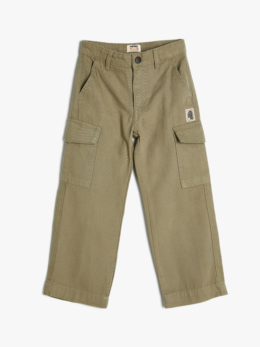 

Koton Boys Cargos Trousers, Khaki