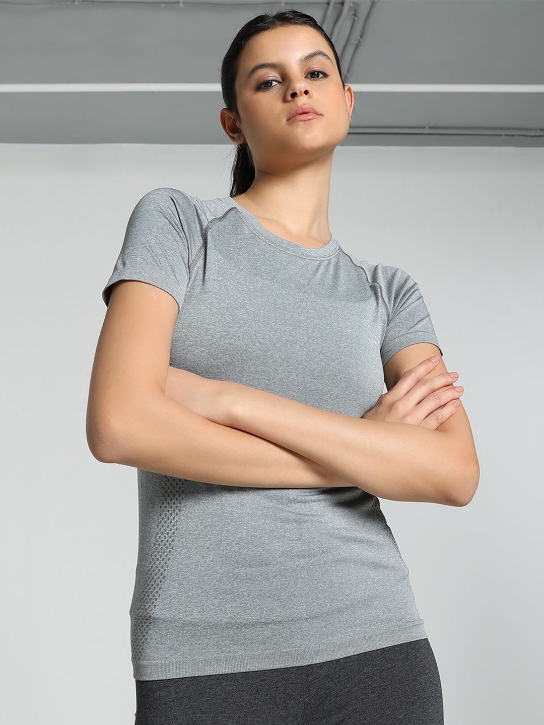 

Puma Seamless Training Tee, Grey