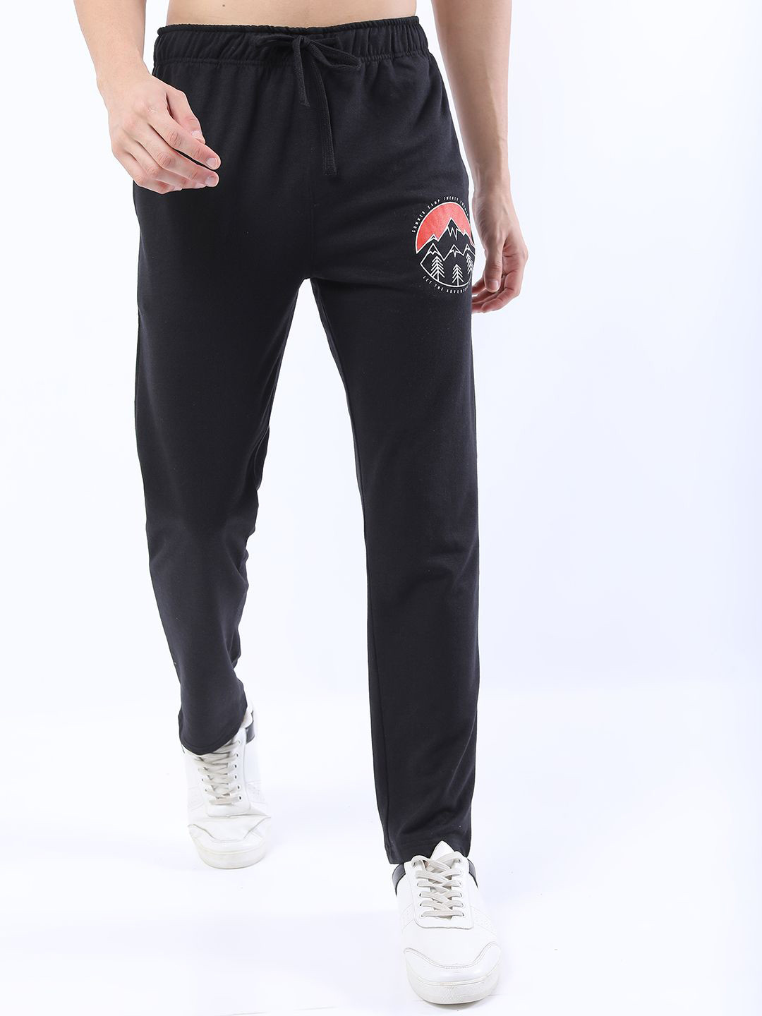 

HIGHLANDER Men Track Pants, Black