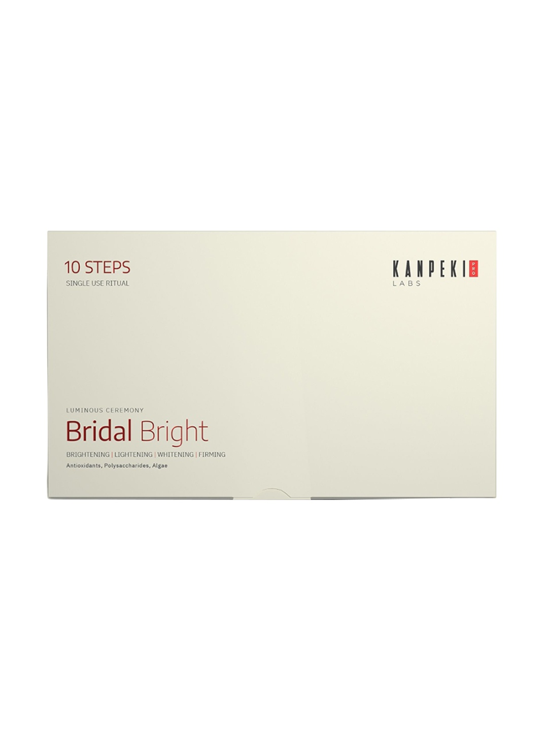 

Kanpeki 10 Step Bridal Bright Facial Kit-210g, Red