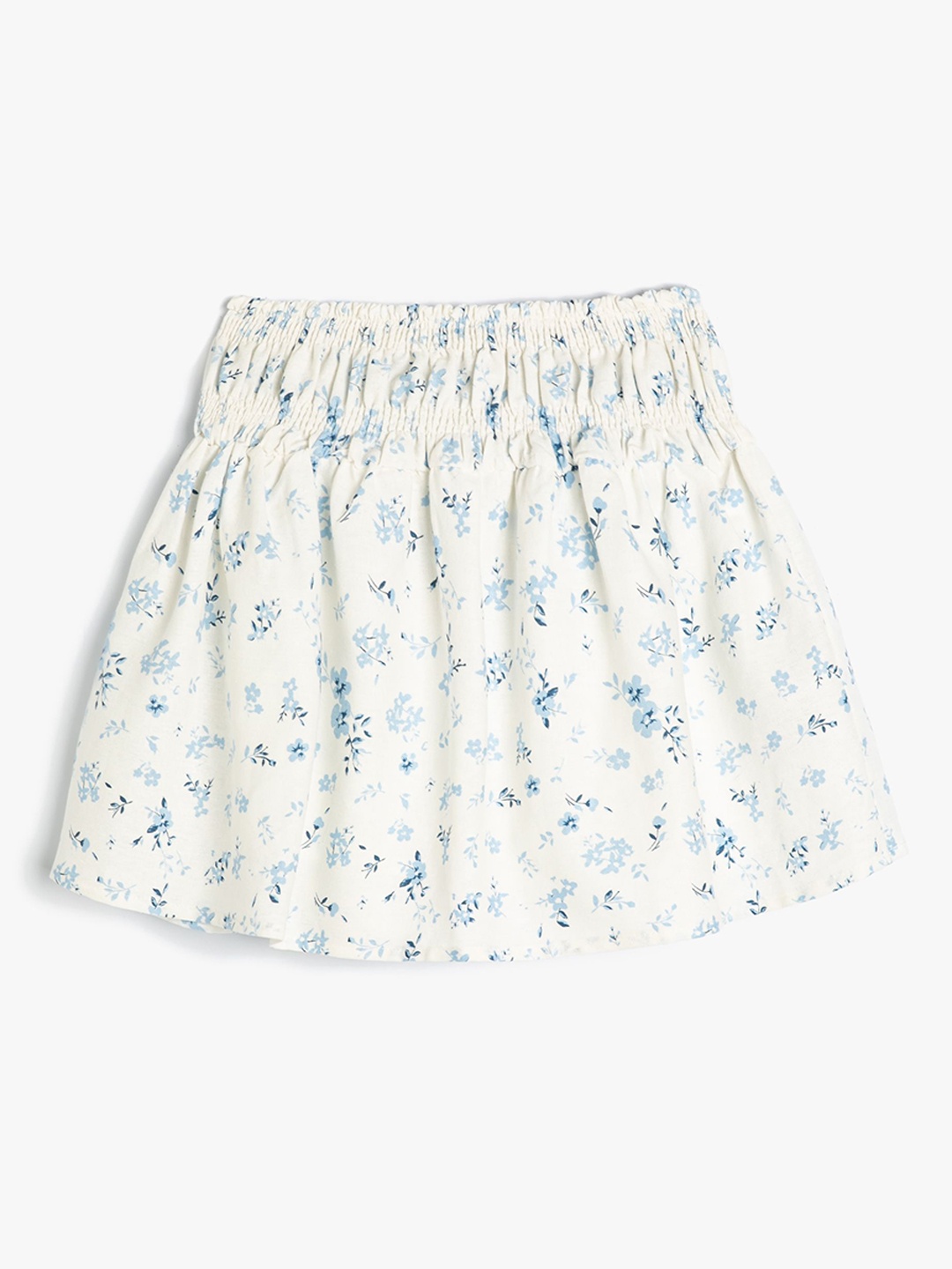 

Koton Printed Girls Floral Printed Shorts, Beige