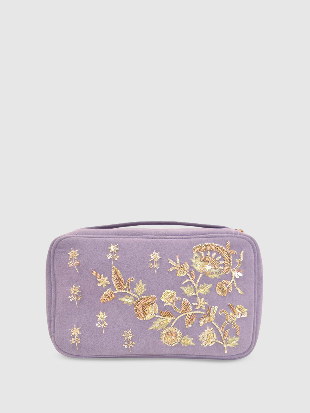 

D'oro Structured Sling Bag with Tasselled, Purple