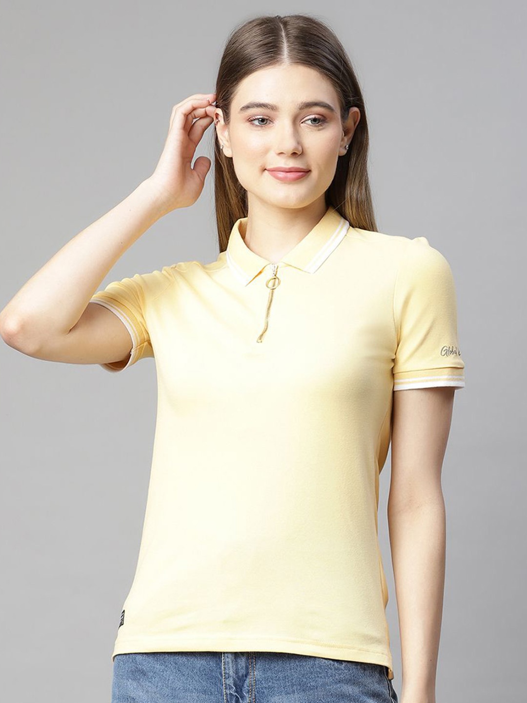 

Global Republic Cotton Top, Yellow