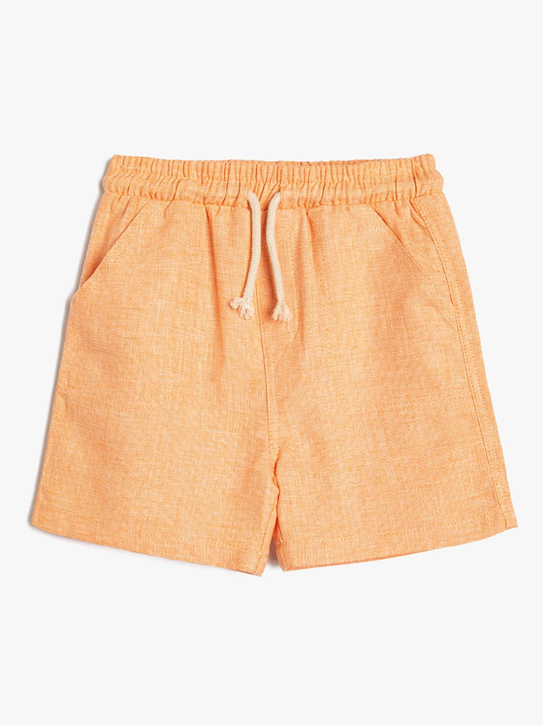 

Koton Boys Linen Shorts, Orange