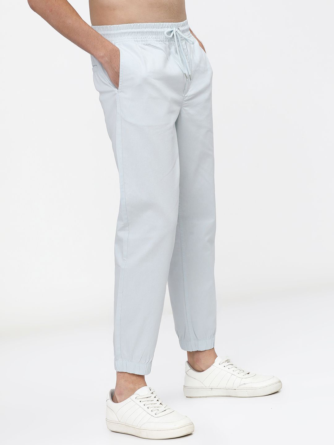

HIGHLANDER Men Joggers Trousers, Blue