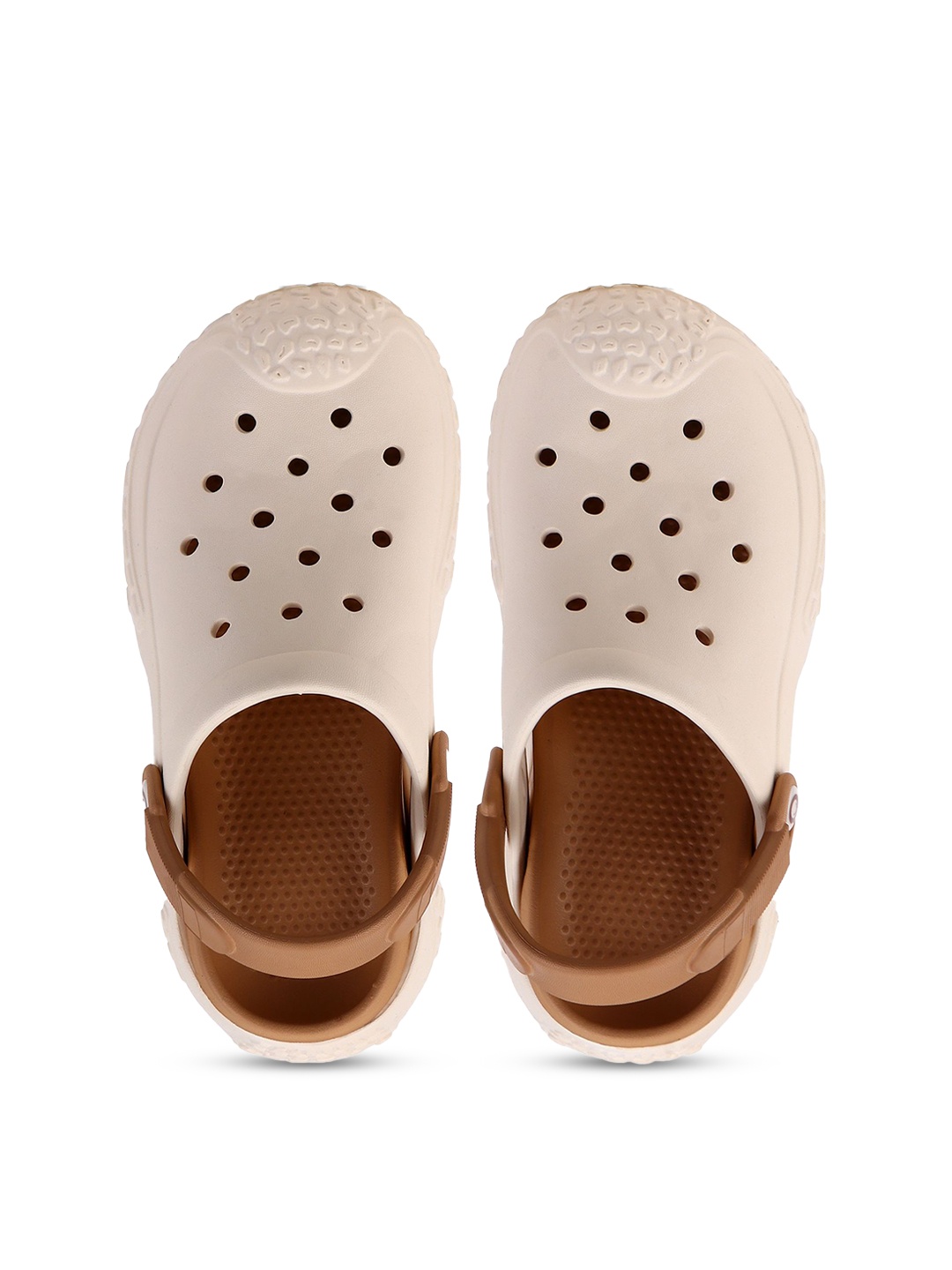 

CASSIEY Women Rubber Clogs, Cream