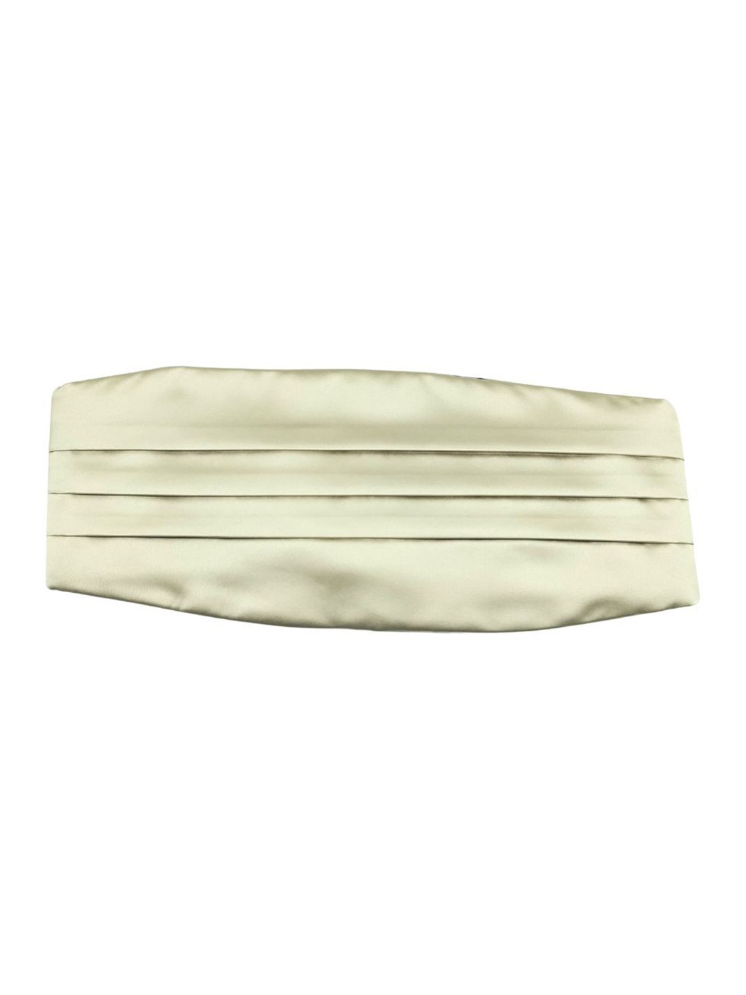 

The Tie Hub Men Satin Cummerbund for Tuxedo, Cream