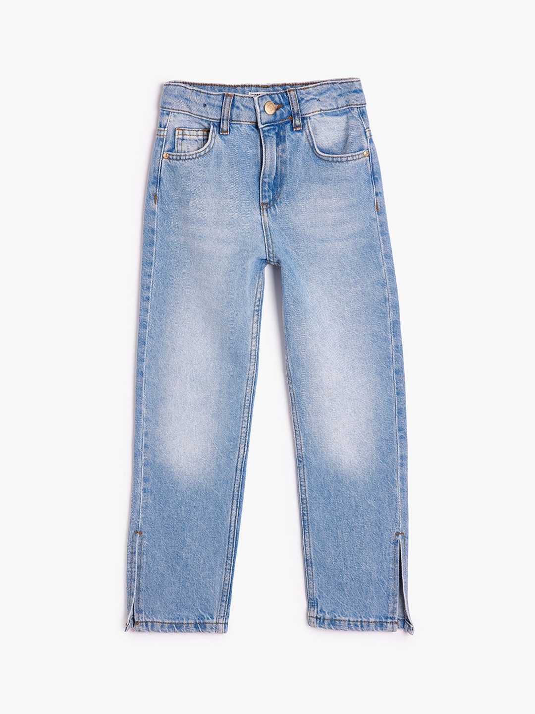 

Koton Girls Slim Fit Chinos Trousers, Blue