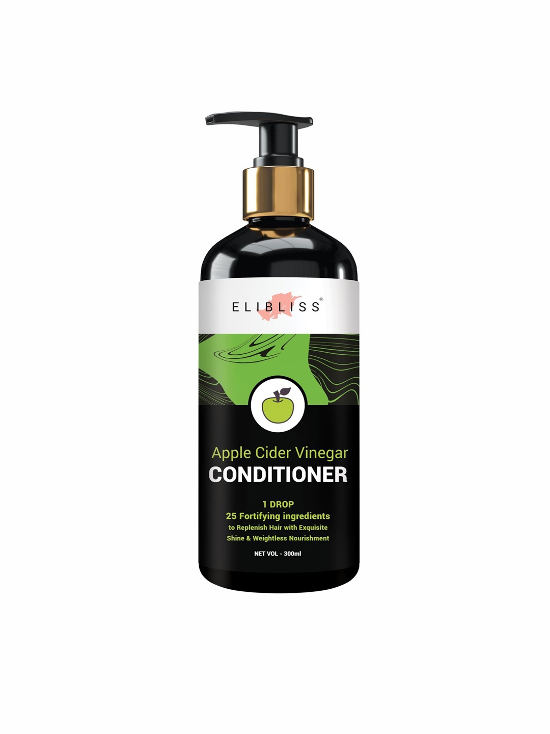 

ELIBLISS Jojoba Oil Exquisite Shine Apple Cider Conditioner 300 ml, Grey