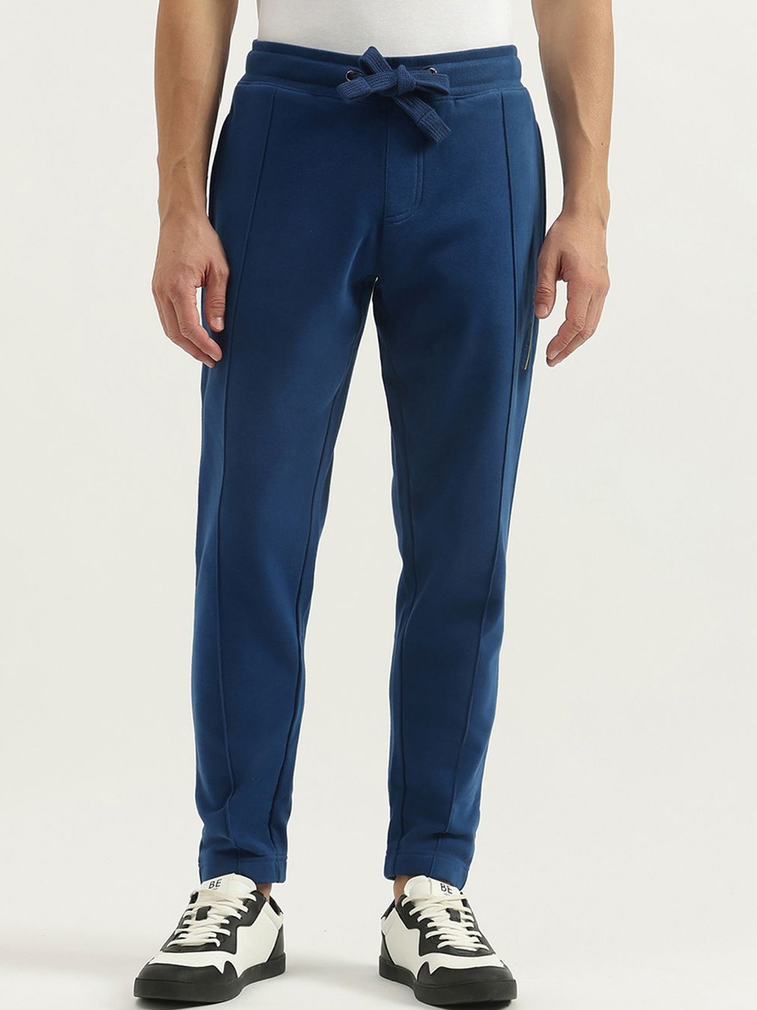 

United Colors of Benetton Men Mid-Rise Track Pants, Blue