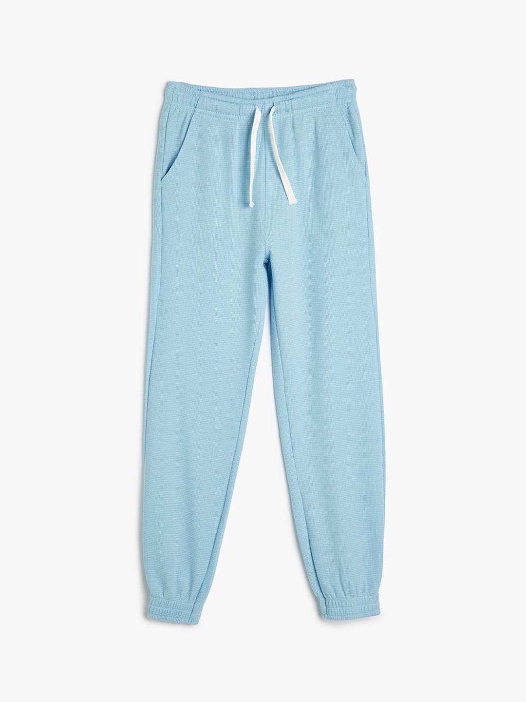 

Koton Girls Pure Cotton Joggers, Blue