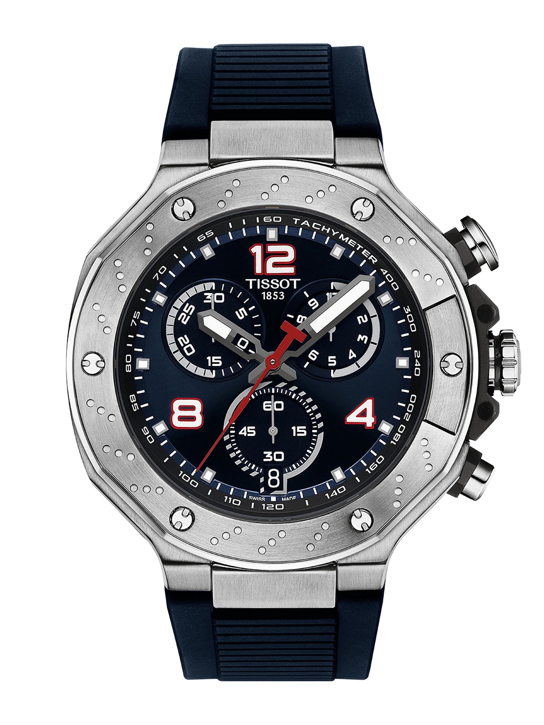 

TISSOT Men Dial & Straps Analogue Watch T1414171704700, Blue
