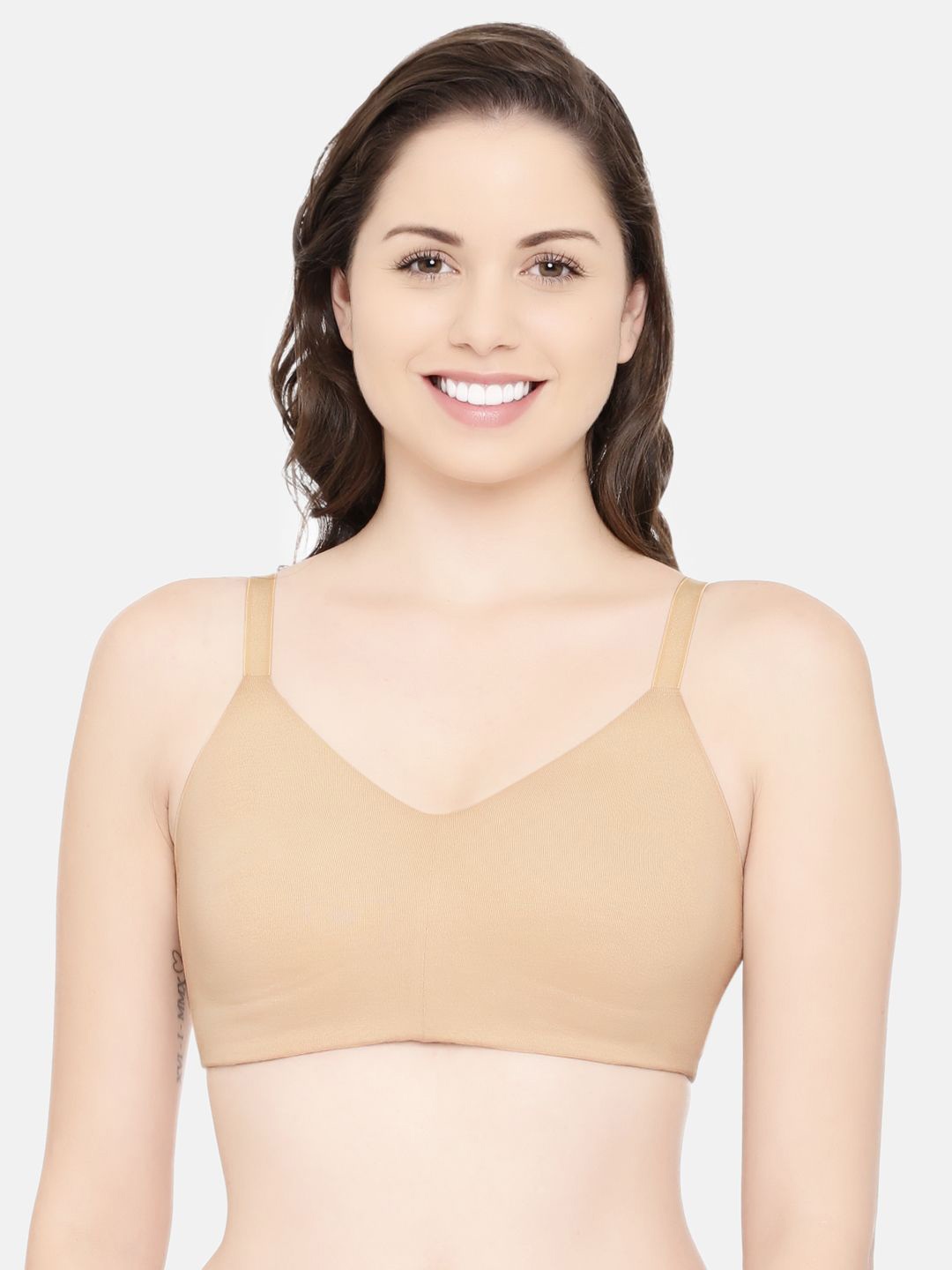 

Enamor Non Padded Wirefree High Coverage Sectioned Lift & Support Nursing Bra Mt02, Pink