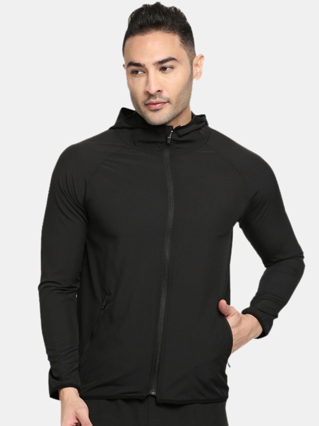 

Lovable Sport Men without Windcheater Sporty Jacket, Black