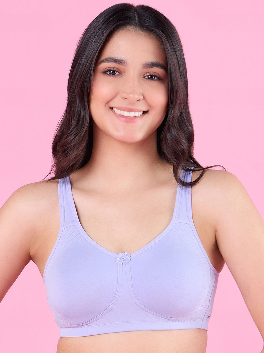 

Nykd By Nykaa Encircled with love Cotton Shape & Support Non Padded Non Wired NYB169, Blue