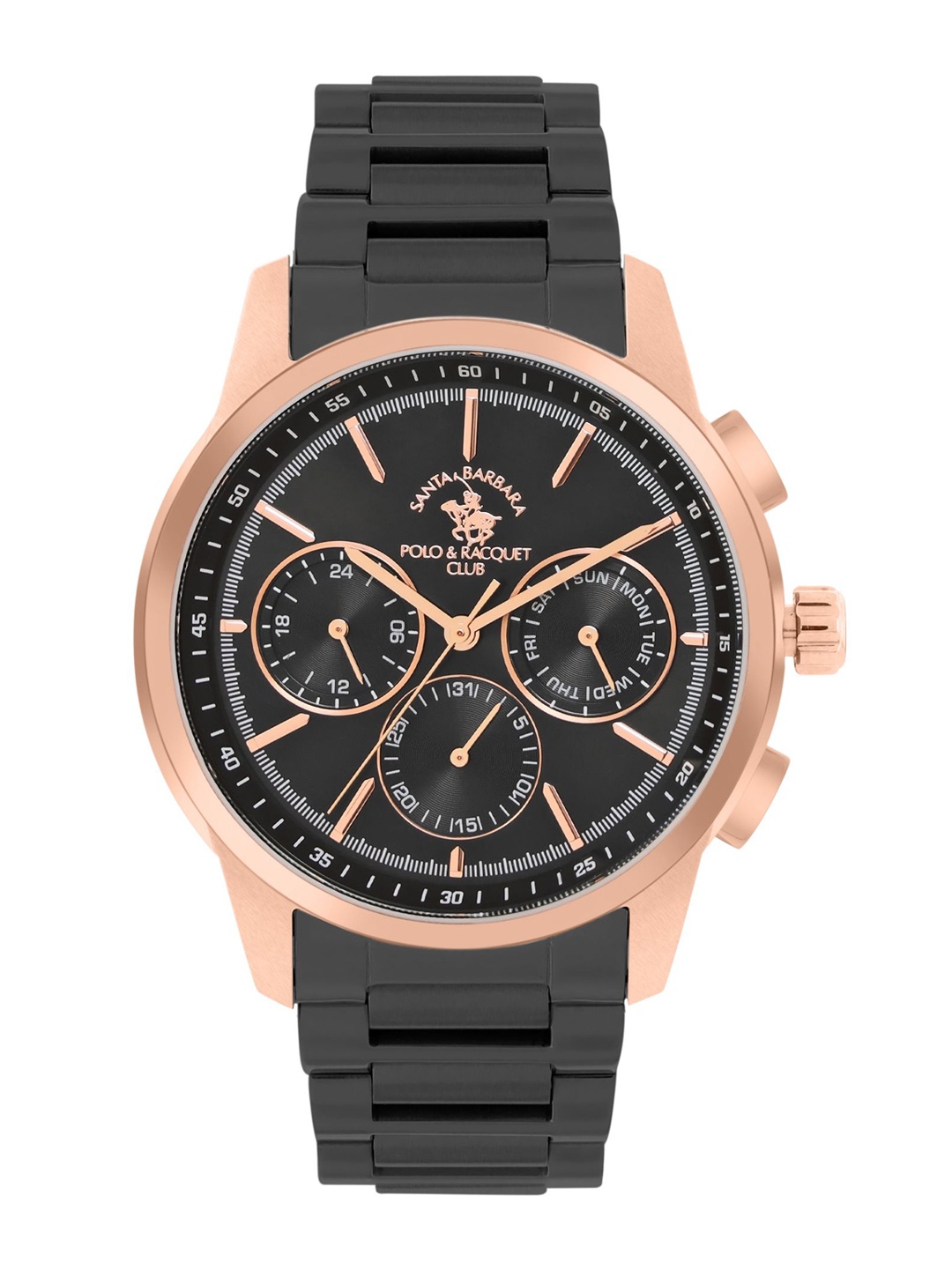 

SANTA BARBARA POLO & RACQUET CLUB Men Black Dial Chronograph Watch - SB.1.10512-4