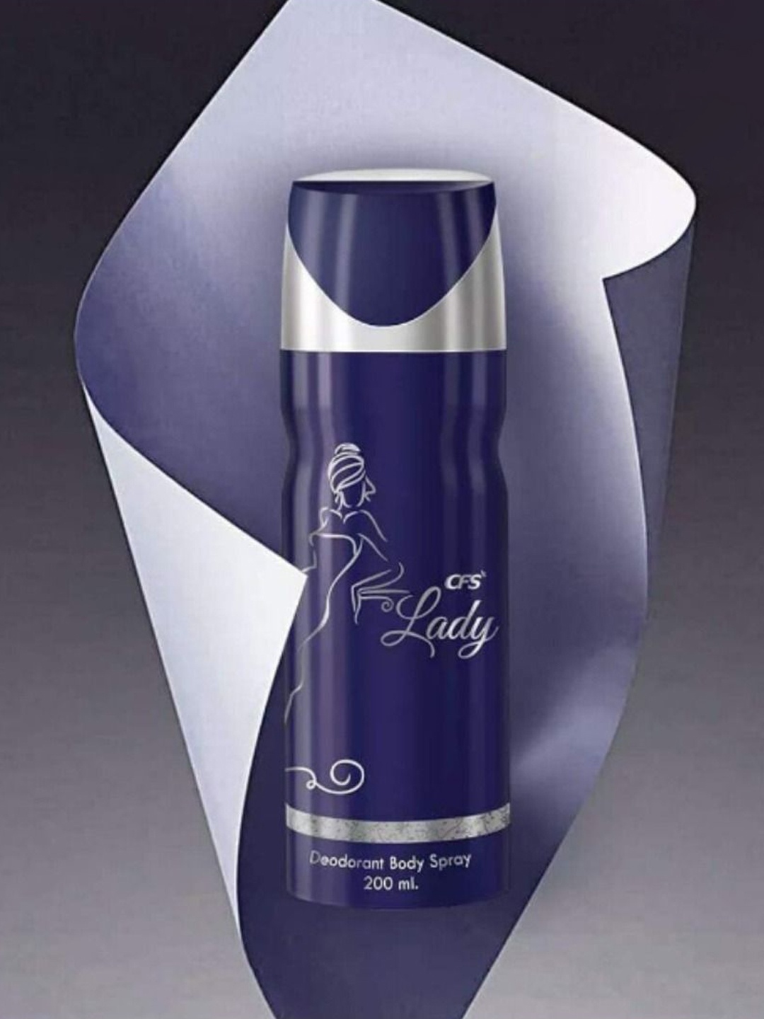 

CFS Set Of 3 Lady & Oudh- Long Lasting Deodorant- 200 ml Each, Blue