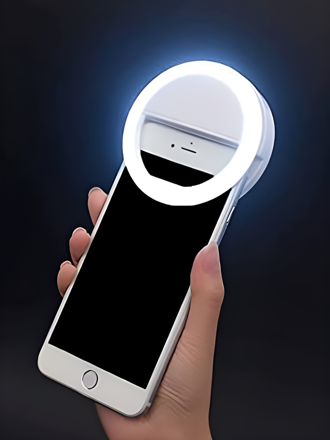 

WENS White LED Ring Selfie Light