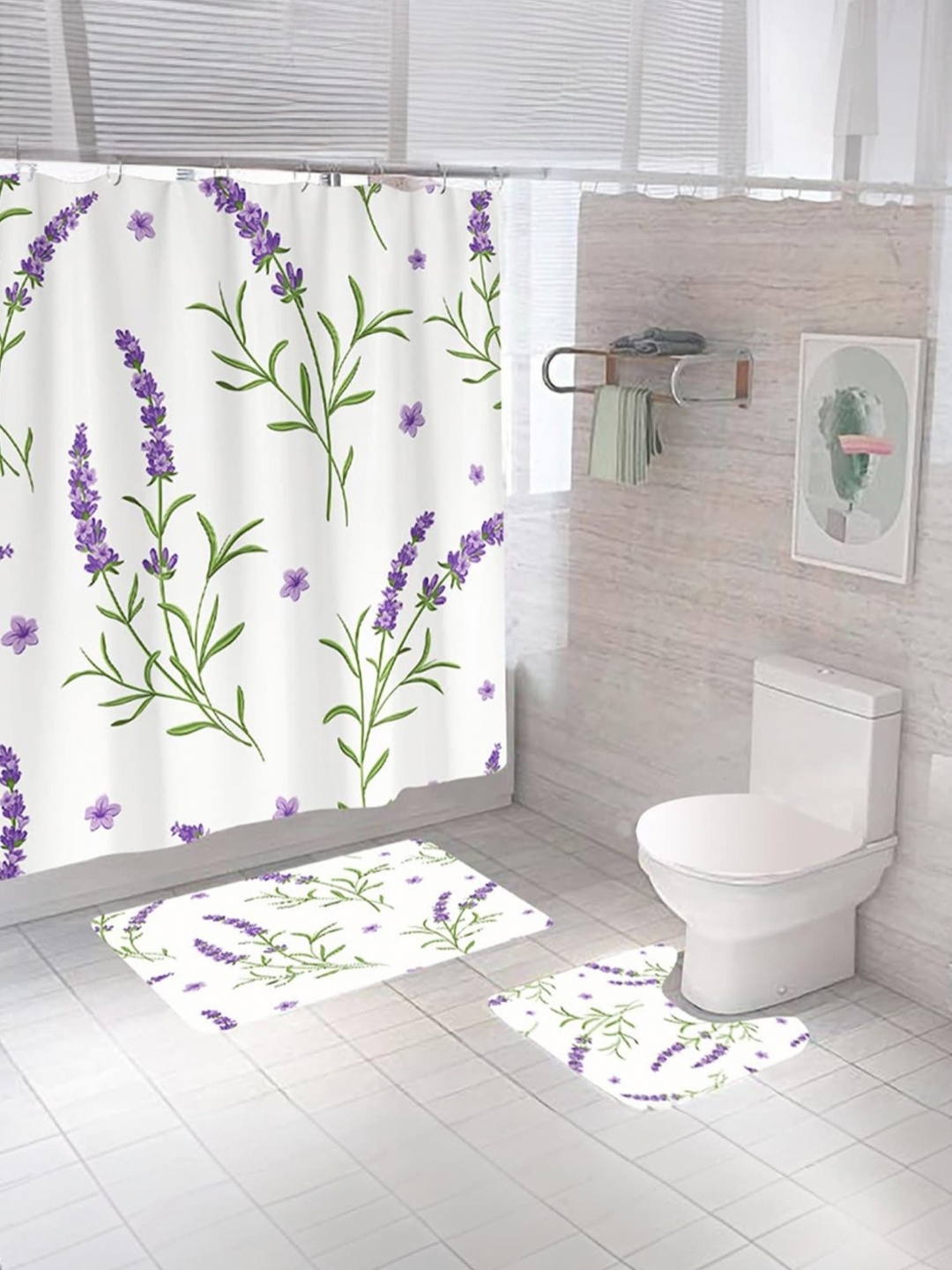 

The Better Home White & Purple Long Door Core