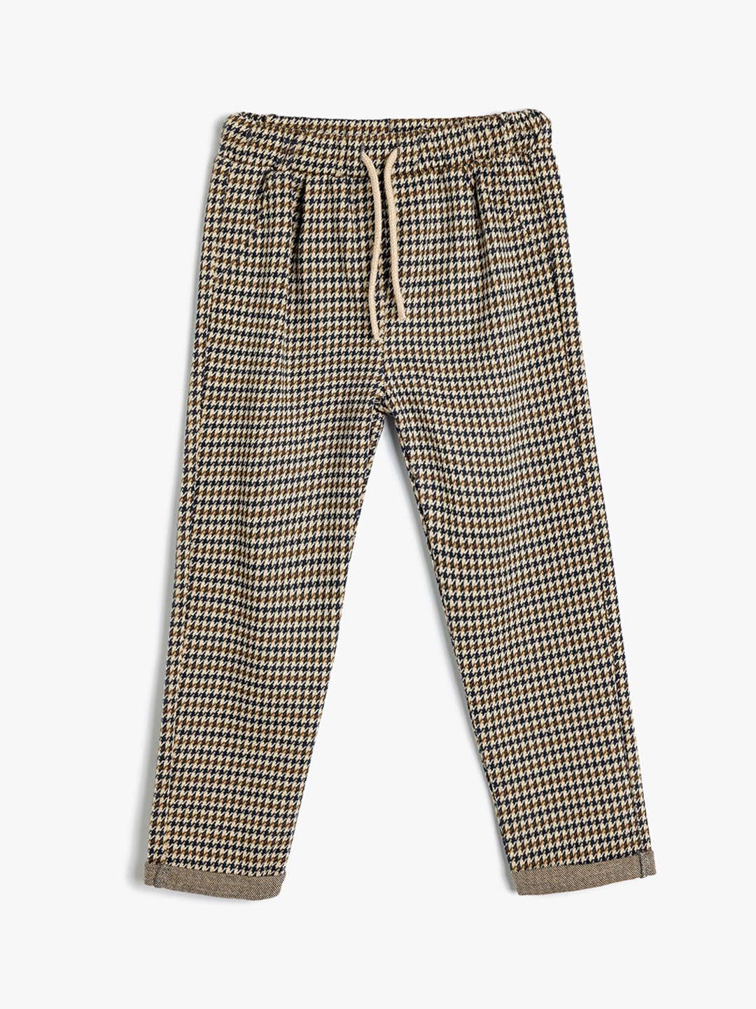 

Koton Boys Printed Mid-Rise Track Pant, Beige
