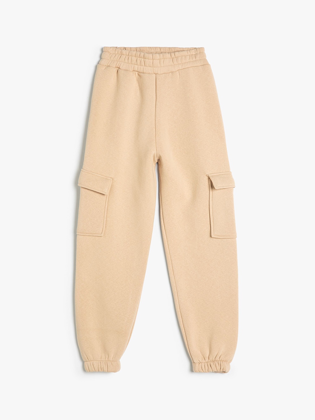 

Koton Girls Mid-Rise Joggers, Beige