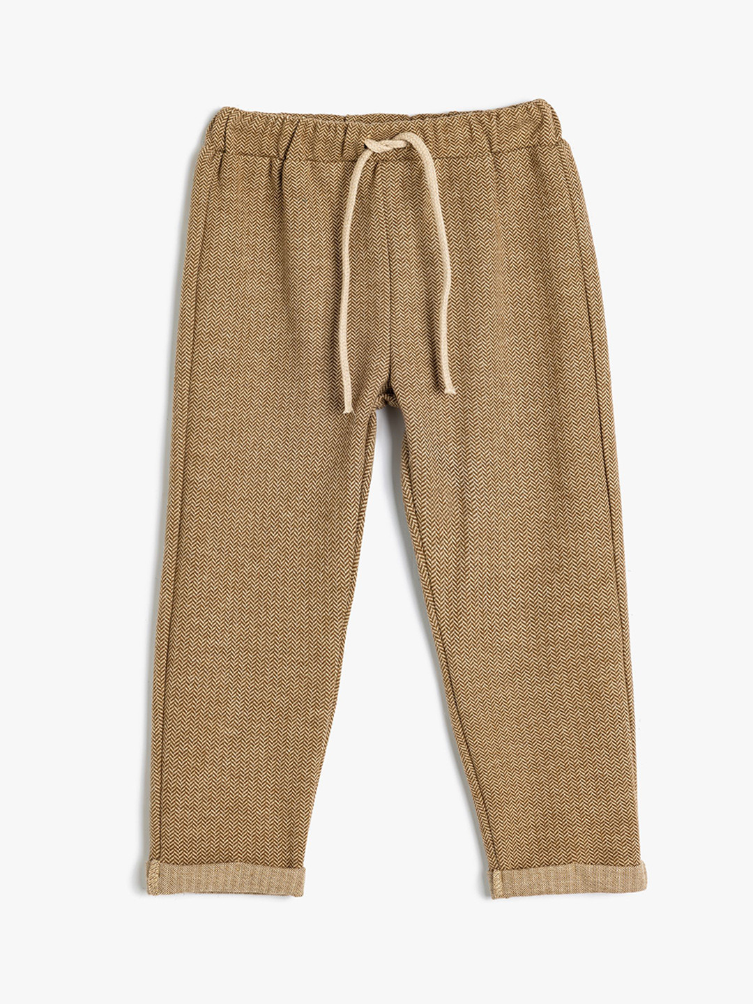 

Koton Boys Printed Track Pants, Beige