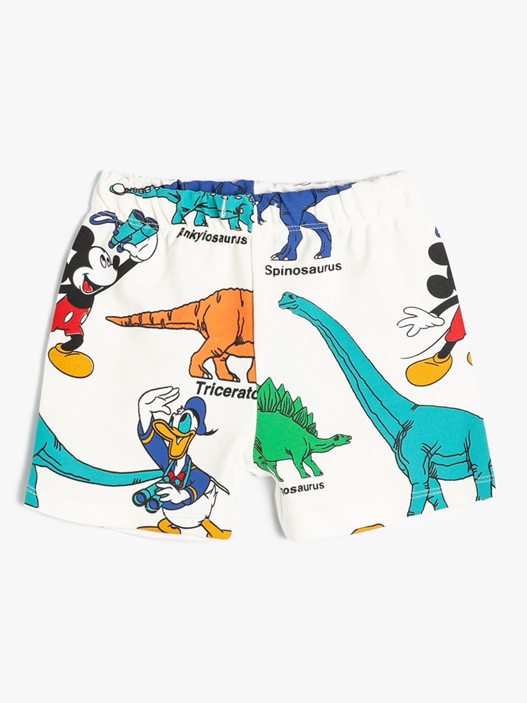 

Koton Boys Printed Shorts, Beige