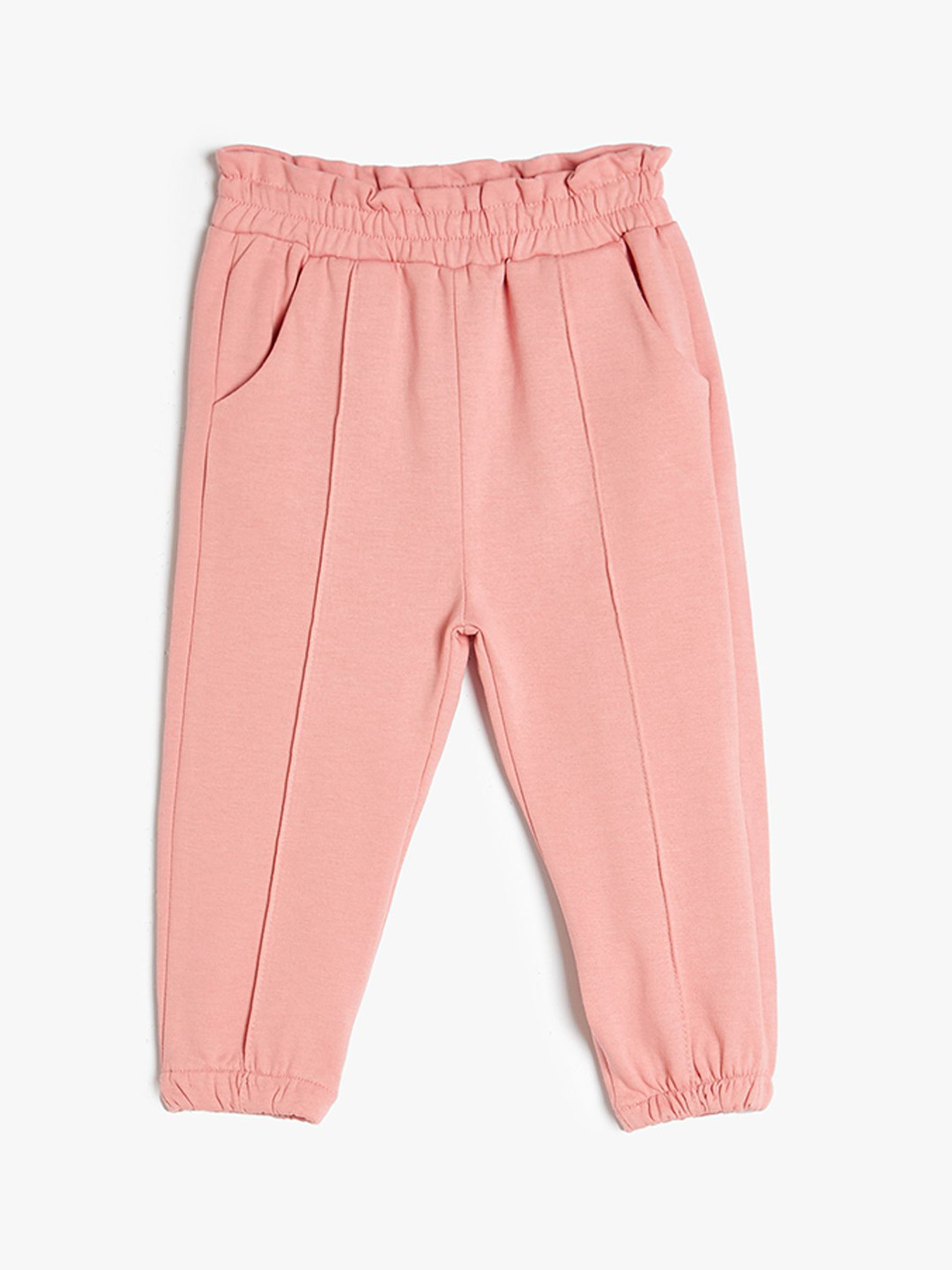 

Koton Girls Mid Rise Joggers, Pink