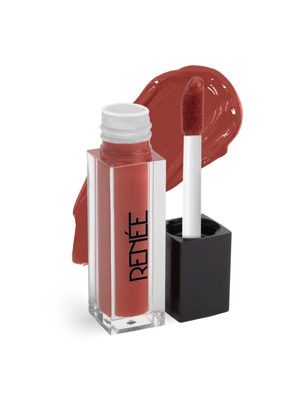 

Renee Stay With Me Mini Matte Smudge-Proof Long Lasting Lip Color 2 ml - Play For Clay, Brown