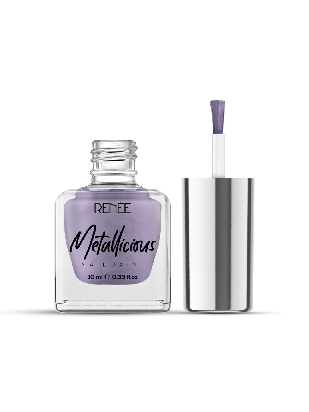 

Renee Metallicious Long Lasting Nail Paint 10ml - Lilac Haze, Lavender