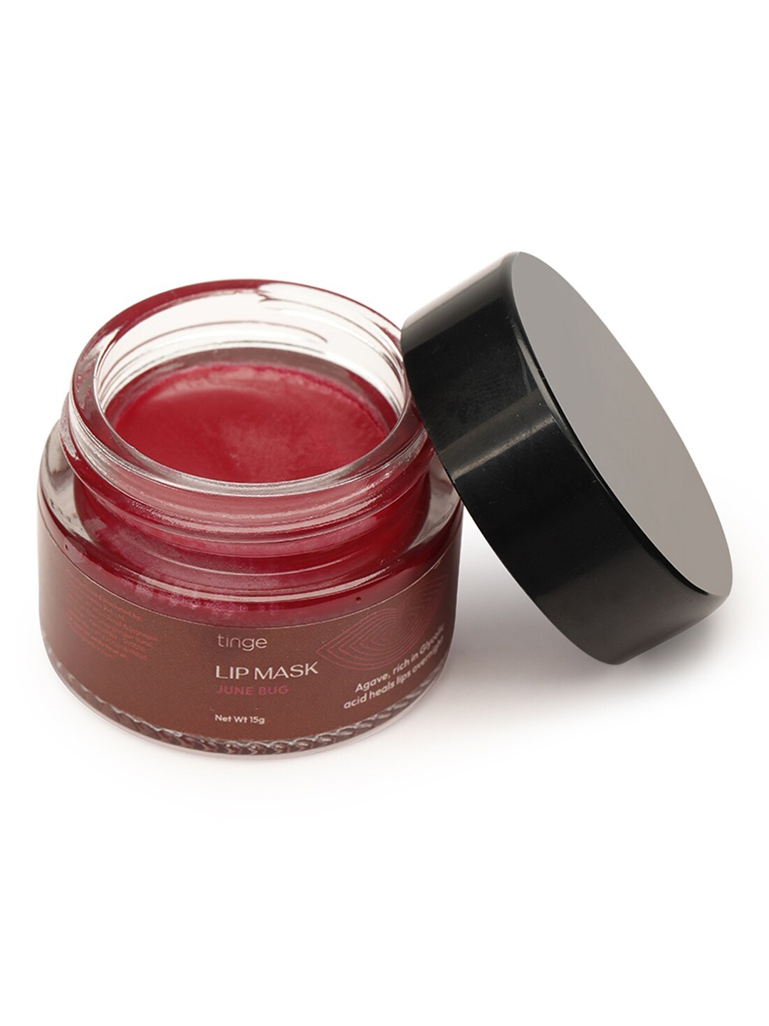 

tinge Hydrating Lip Mask with Shea & Mango Butter 15 g - June Bug, Maroon