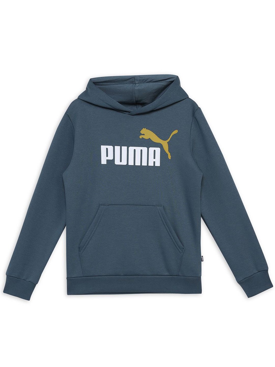 

Puma Boys Essential+ 2 Colour Big Logo Printed Sweatshirts, Grey