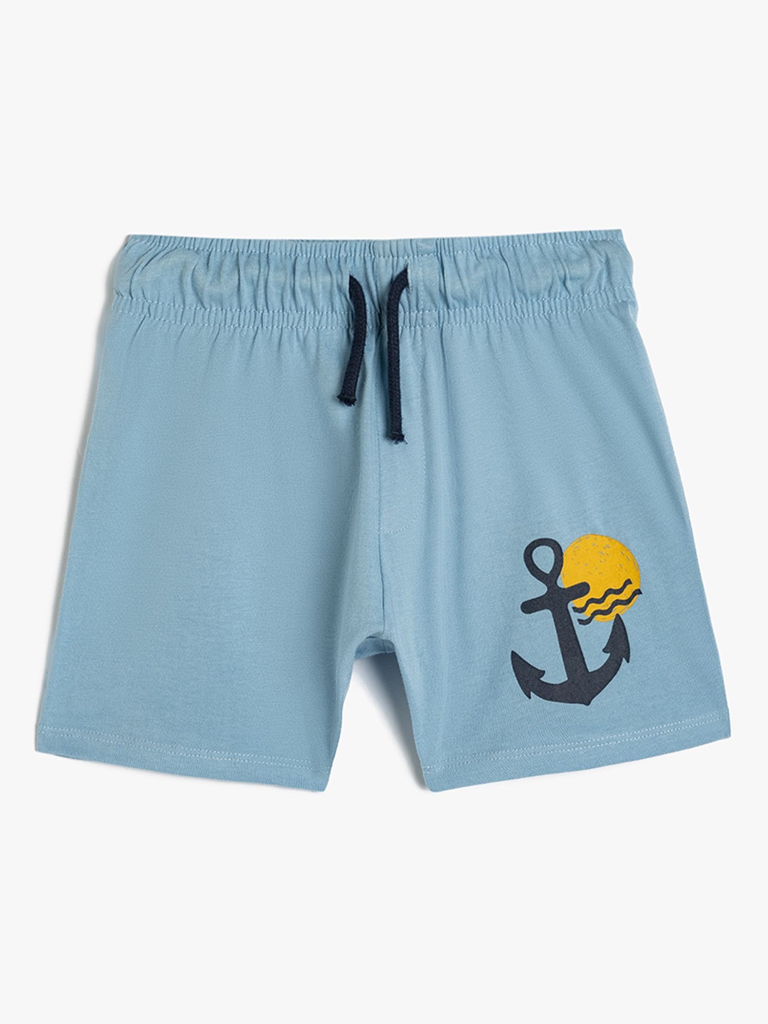 

Koton Solid Boys Shorts, Blue