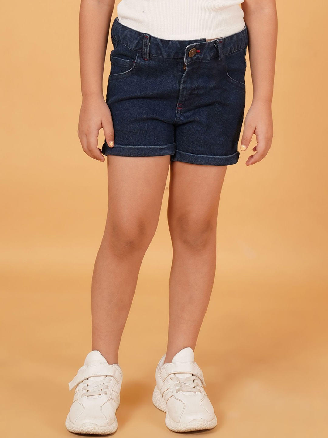 

Creative Kids Girls Denim Denim Shorts, Blue