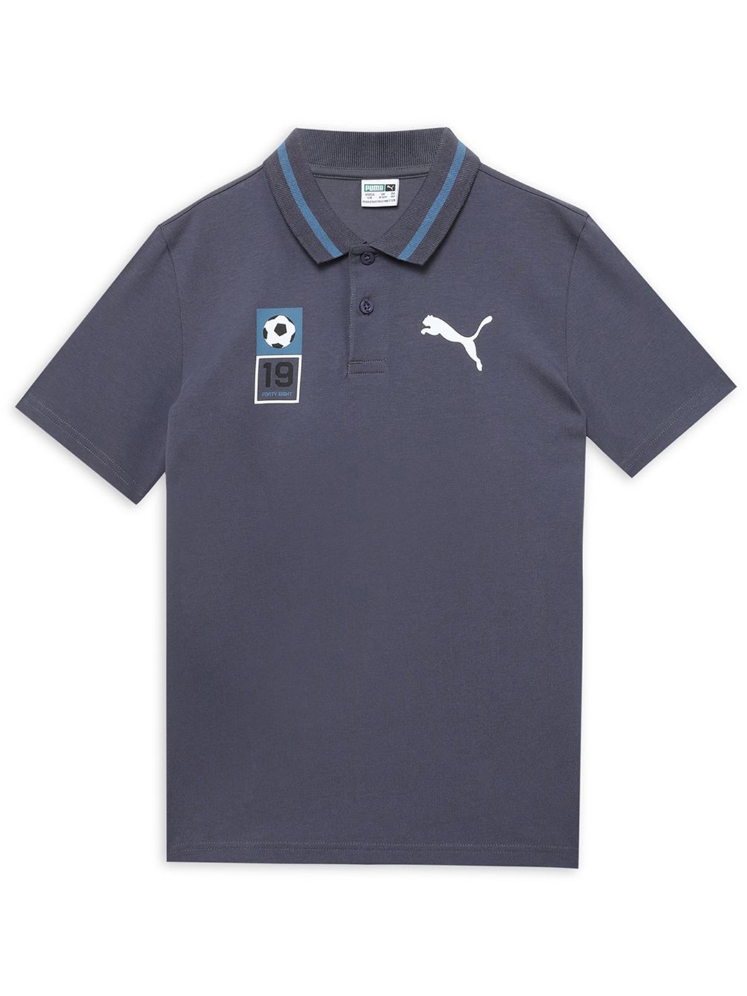 

Puma Classics PSL Graphic Polo Boys Tshirt, Grey