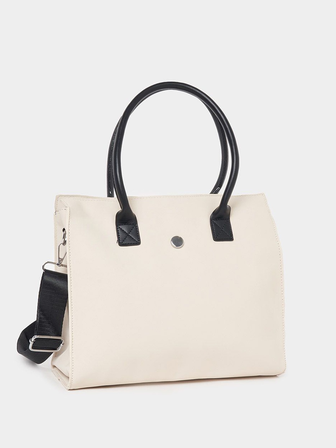

Styli Structured Handheld Bag, Off white