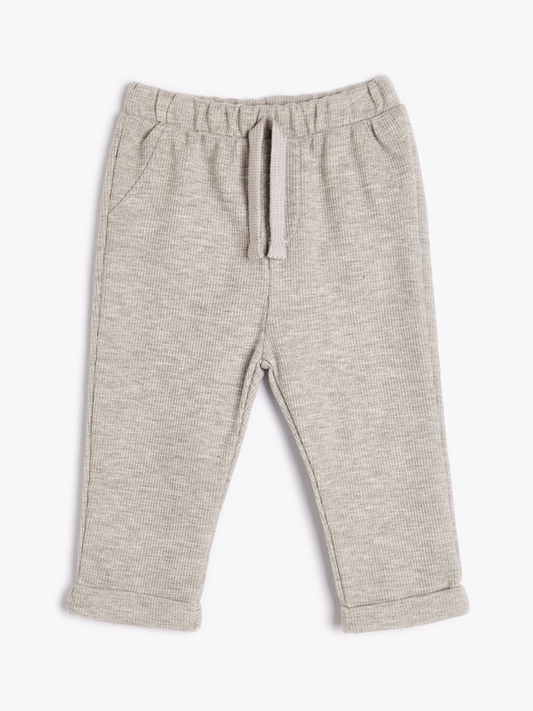 

Koton Boys Regular Fit Mid Rise Track Pants, Grey