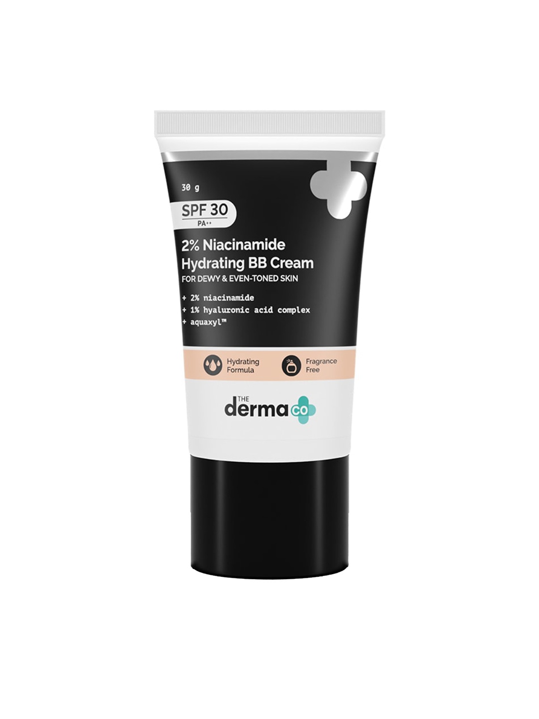 

The Derma co. 2% Niacinamide Hydrating SPF30 BB Cream with Hyaluronic Acid 30g - Ivory 01, Nude