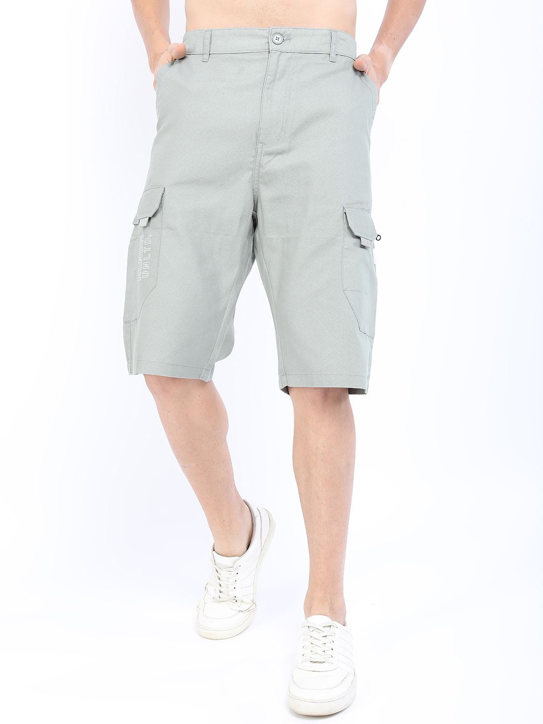 

HIGHLANDER Men Cargo Shorts, Grey